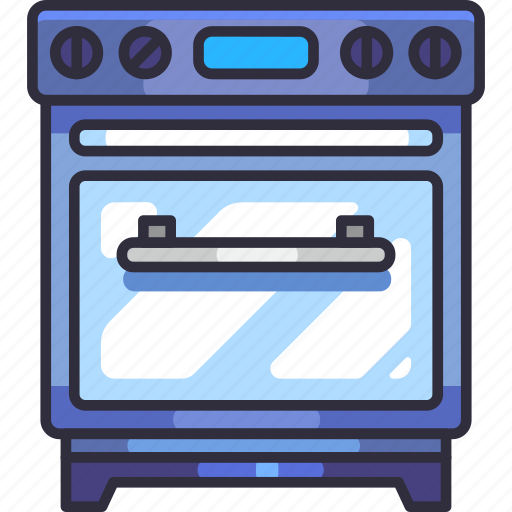 Oven stove, oven, microwave, cooking, bake, home appliances, appliance icon - Download on Iconfinder
