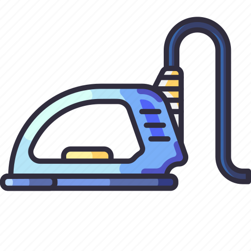 Steam iron, laundry, ironing, housekeeping, iron, home appliances, appliance icon - Download on Iconfinder