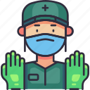surgeon, surgery, man, operation, doctor, hospital, clinic, medical, healthcare