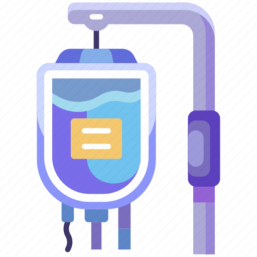 Infusion bag, iv bag, transfusion, drip, infusion, hospital, clinic icon - Download on Iconfinder