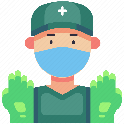 Surgeon, surgery, man, operation, doctor, hospital, clinic icon - Download on Iconfinder