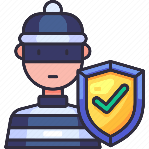 Thief insurance, thief, crime, criminal, theft, insurance, coverage icon - Download on Iconfinder