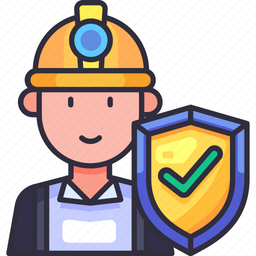 Worker insurance, labour, work, employee, construction, insurance, coverage icon - Download on Iconfinder