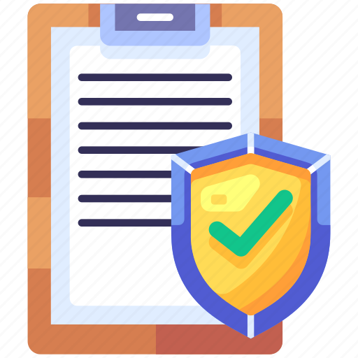 Clipboard, data, report, document, file, insurance, coverage icon - Download on Iconfinder