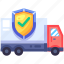 delivery insurance, shipping, truck, order, transportation, insurance, coverage, protection, shield 