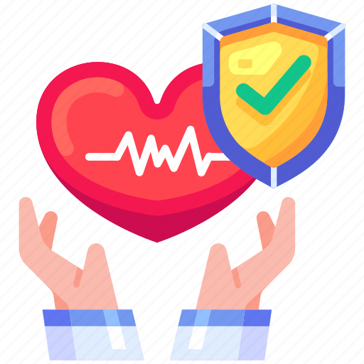 Life insurance, health, heart, medical, healthcare, insurance, coverage icon - Download on Iconfinder