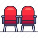 cinema chair, chairs, seats, cinema hall, seat, movie cinema, movie time, entertainment, film