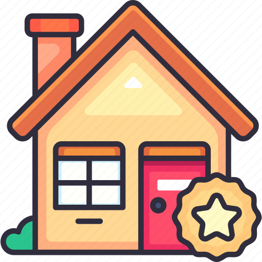 Best quality, premium, star, badge, guarantee, real estate, property icon - Download on Iconfinder