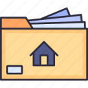 folder, file, data, document, report, real estate, property, home, house