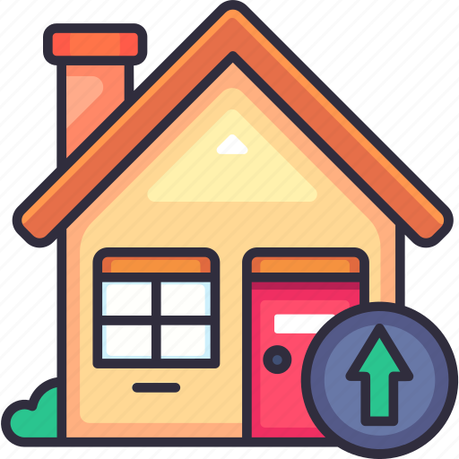 Increase, profit, up, investment, growth, real estate, property icon - Download on Iconfinder