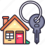 key, security, access, protection, safety, real estate, property, home, house 