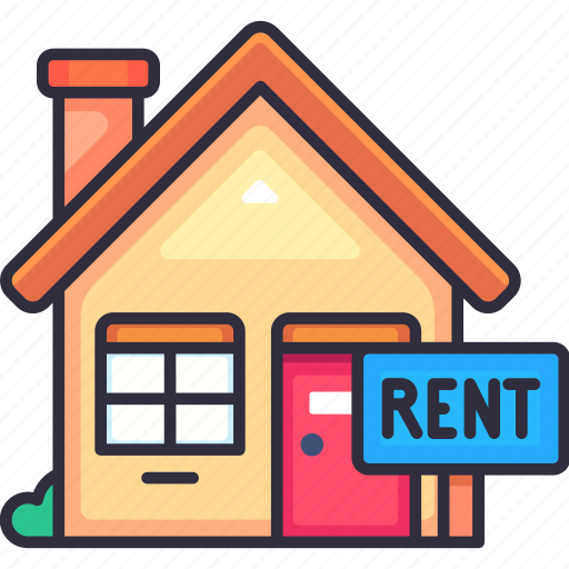 Rent, label, rent sale, tag, for rent, real estate, property icon - Download on Iconfinder