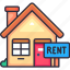 rent, label, rent sale, tag, for rent, real estate, property, home, house 