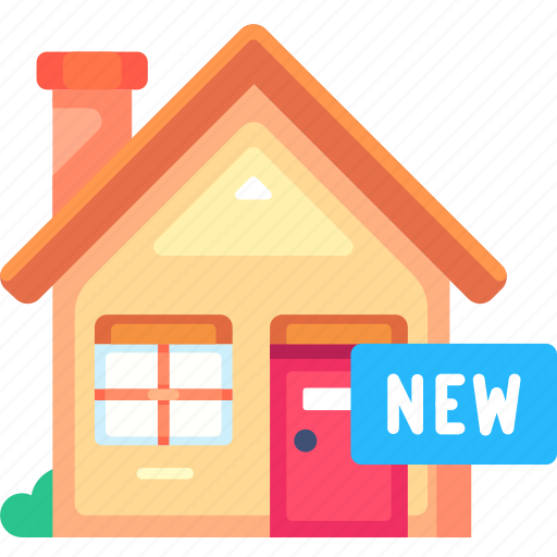 New, new home, rent, buy, sell, real estate, property icon - Download on Iconfinder