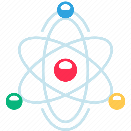 Atom, molecule, physics, chemistry, electron, science, technology icon - Download on Iconfinder