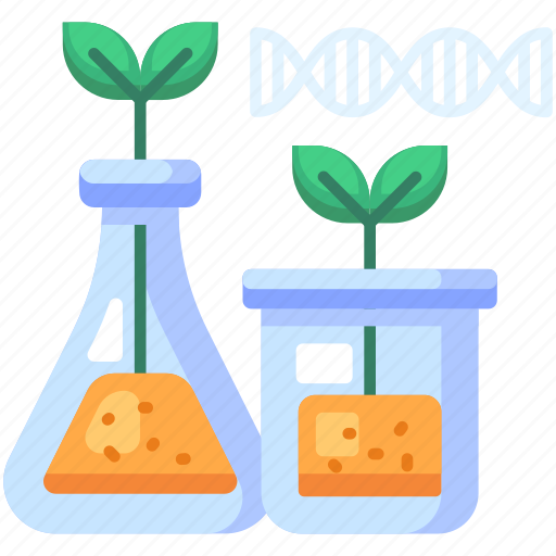 Science biology, laboratory, flask, plant, research, science, technology icon - Download on Iconfinder