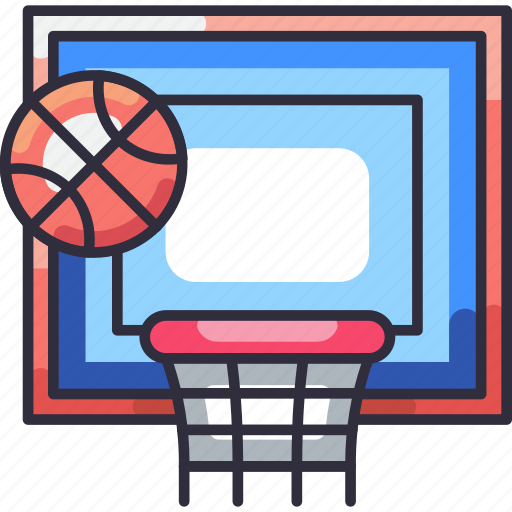 Basketball, hoop, basket, ring, ball, sports, sports equipment icon - Download on Iconfinder