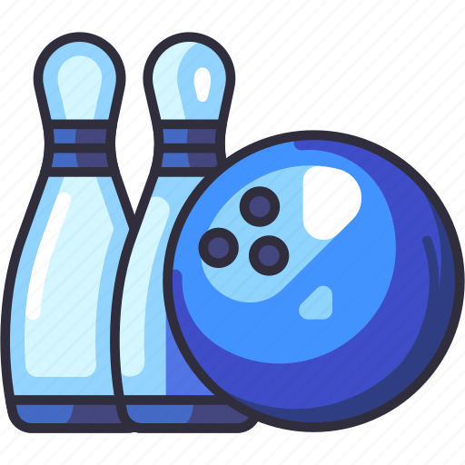 Bowling, ball, pin, skittle, strike, sports, sports equipment icon - Download on Iconfinder