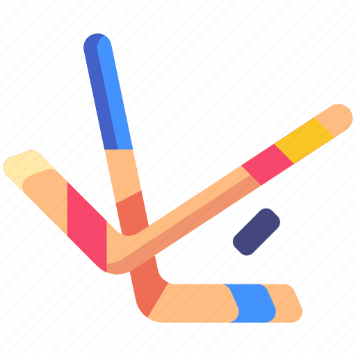 Hockey, stick, puck, ice icon - Download on Iconfinder