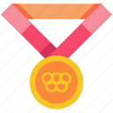 medal, trophy, badge, winner, award