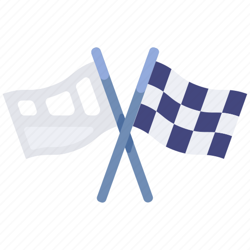 Race, finish, flag, grand prix, racer icon - Download on Iconfinder