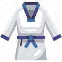 taekwondo, karate, judo, kimono, uniform