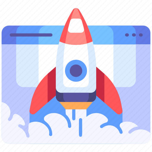Web development, web design, website, launch, rocket, start, project icon - Download on Iconfinder