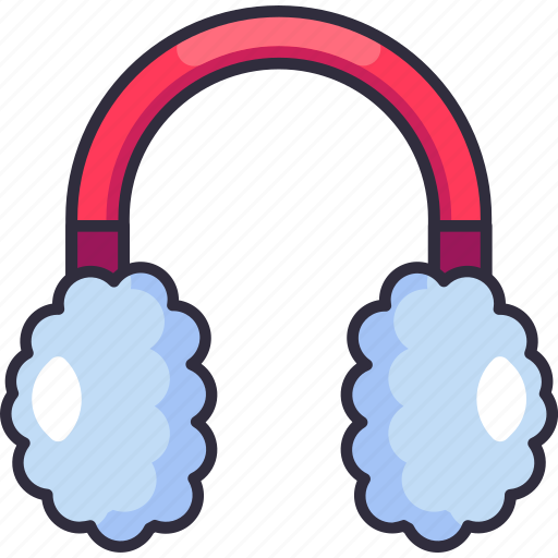 Earmuff, headphone, accessory, protect, warm, winter, christmas icon - Download on Iconfinder