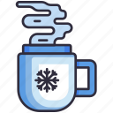 hot drink, mug, beverage, coffee, tea, winter, christmas, holiday, season