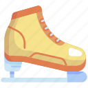 ice skate, skating, shoes, boots, sport, winter, christmas, holiday, season