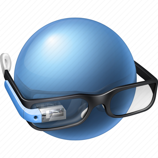 Ai, gadget, gglass, glass, glasses, google, google glasses icon - Download on Iconfinder