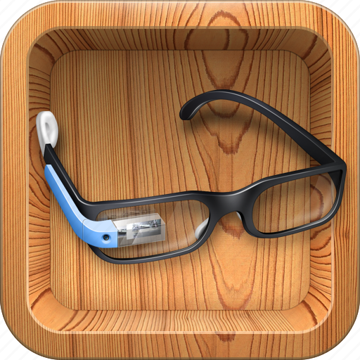 Apple, device, gadget, gglass, glass, glasses, google glass icon - Download on Iconfinder