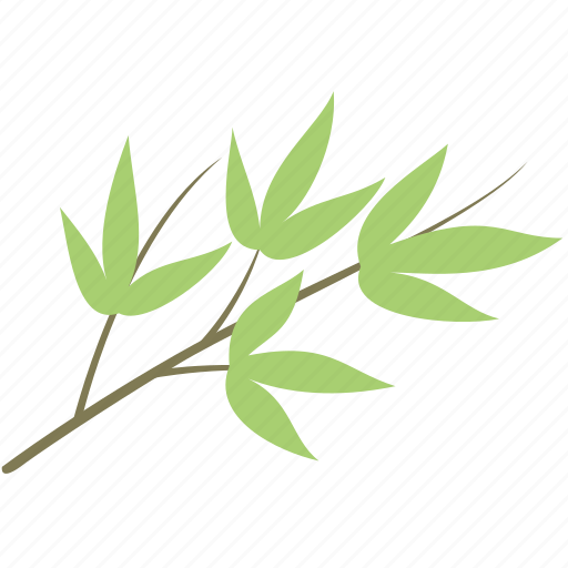 Bamboo, branch, decoration, leaf, leaves, plant icon - Download on Iconfinder