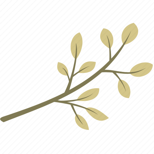 Branch, decoration, green, leaf, leaves, nature icon - Download on Iconfinder