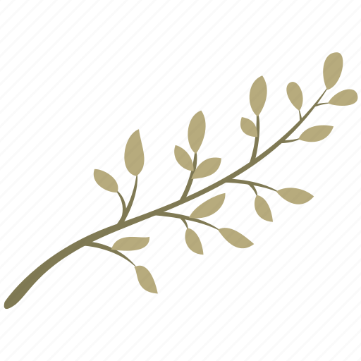 Branch, decoration, green, leaf, leaves, nature icon - Download on Iconfinder