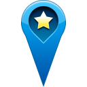 start, favorite, location, pin, star