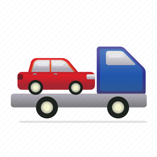 Tow, towing, towtruck, transportation, truck icon - Download on Iconfinder