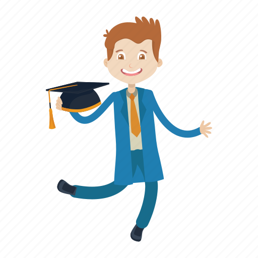Graduation, kid, student, university icon - Download on Iconfinder