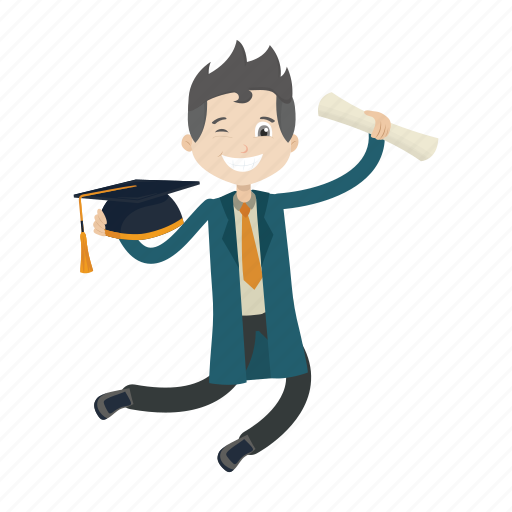 Graduation, graduation ceremony, school, student icon - Download on Iconfinder