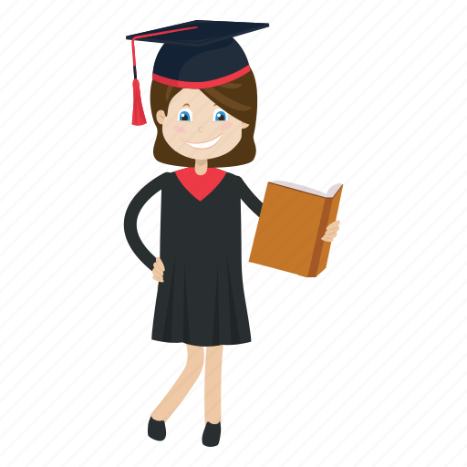 Graduation, read, student, study icon - Download on Iconfinder