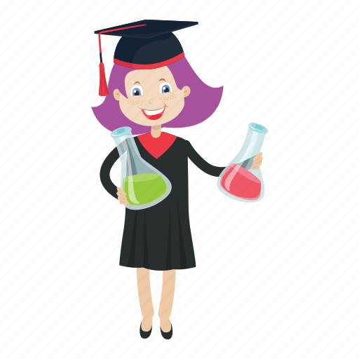 Graduation, lab, student, study icon - Download on Iconfinder