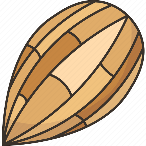 Almond, nut, snack, tasty, nutrition icon - Download on Iconfinder