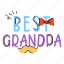 grandparents day, best grandpa, grandpa, typography, lettering 