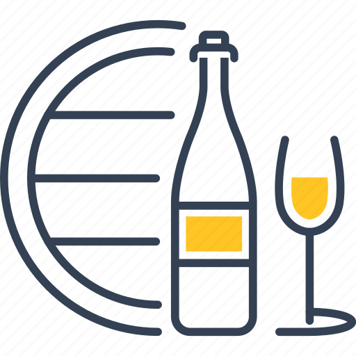 Barrel, bottle, glass, grape icon - Download on Iconfinder