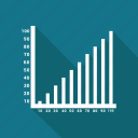 analytics, business, chart, graph, growth bar, infographic 