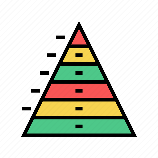 Pyramid, chart, graph, analyzing, research, hierarchy icon - Download ...