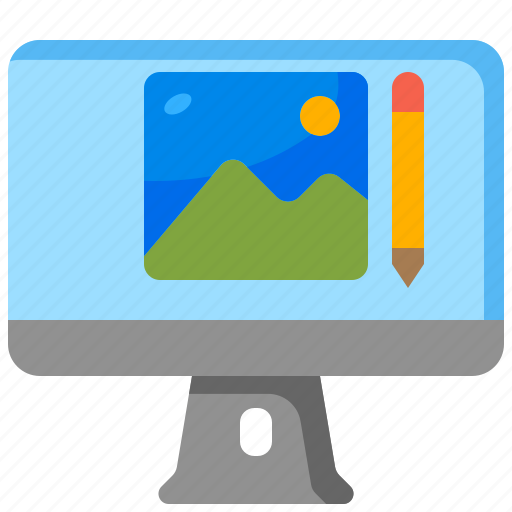 Monitor, ui, image, editing, website, screen, computer icon - Download on Iconfinder
