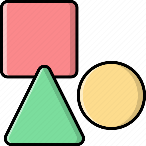 Circle, triangle, square icon - Download on Iconfinder