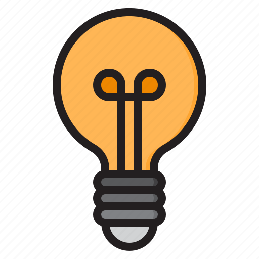 Lightbulb, idea, lamp, incandescent, vintage icon - Download on Iconfinder