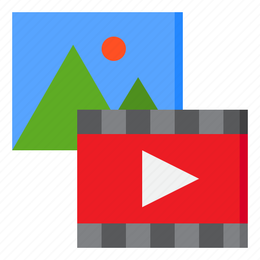 Video, film, multimedia, picture, landscape icon - Download on Iconfinder
